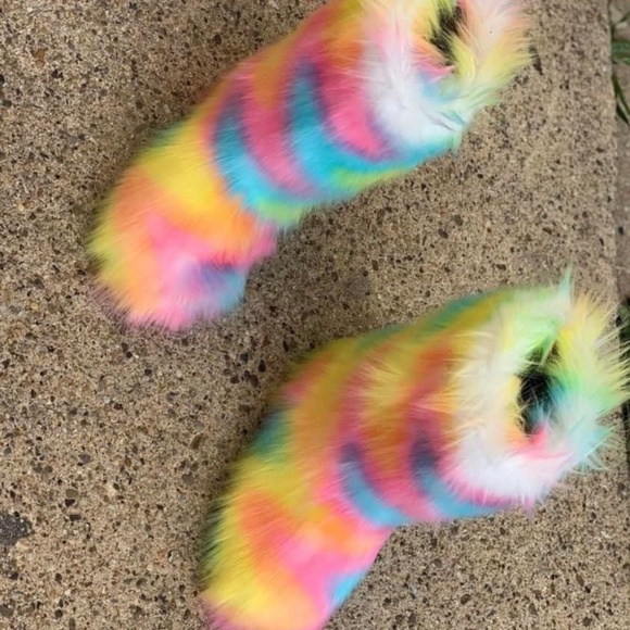 Marshmallow Colorful Boots - Picture 3 of 4